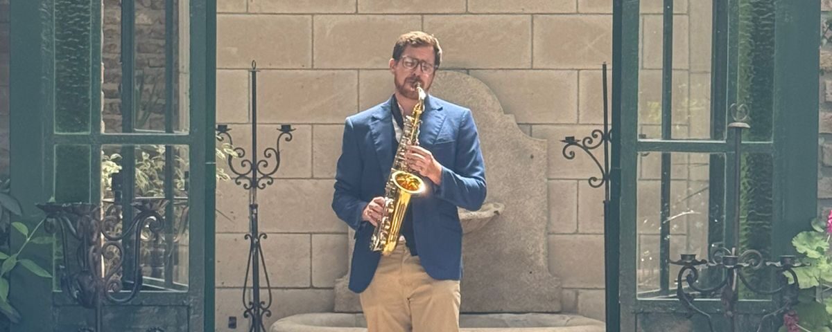 Nico Glassman Saxofonista - Portada