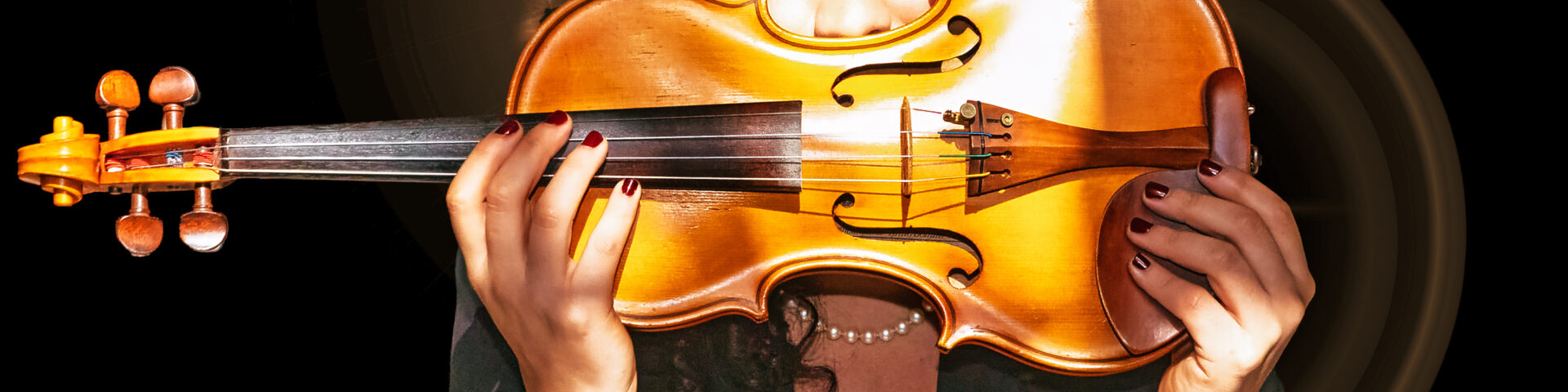 Violinista y producción de música - Portada