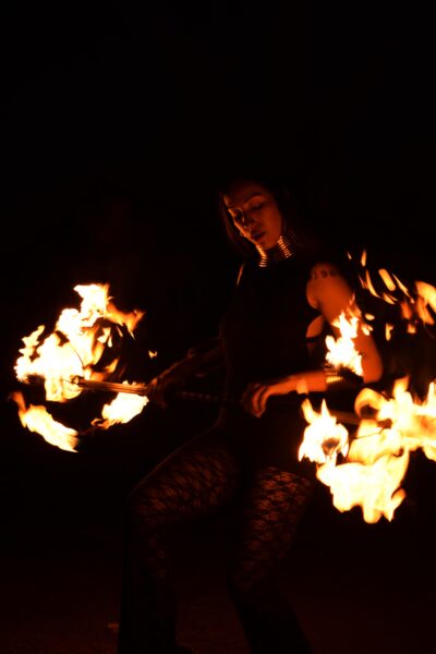 Ariadna – Shows visuales – Fuego, LED y danza - Imagen principal