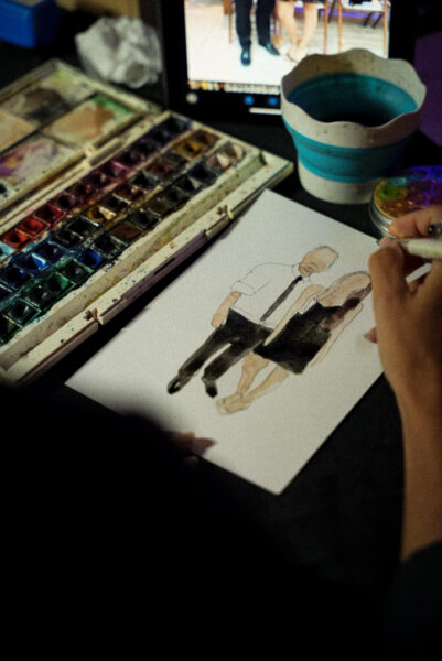 Belu porto acuarelista - Imagen principal