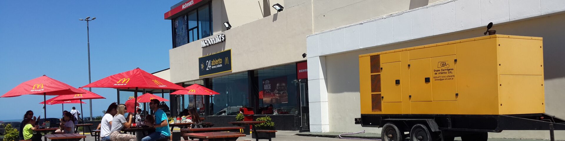 Grupos Electrógenos del Atlántico SRL - Portada