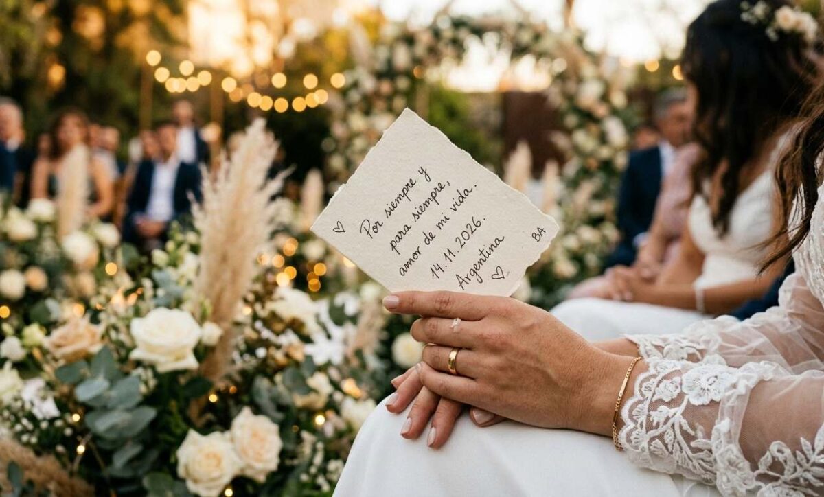 50 frases de amor para dedicar a tu pareja en el altar o invitaciones