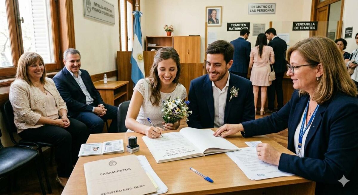 Trámites para el Registro Civil en Argentina: Guía para casarse