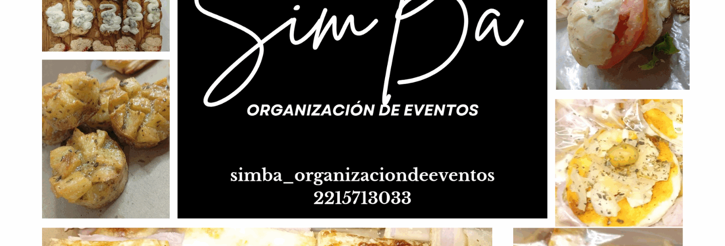 SimBa catering y organización de eventos. - Portada