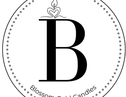 Blossom Gold Candles