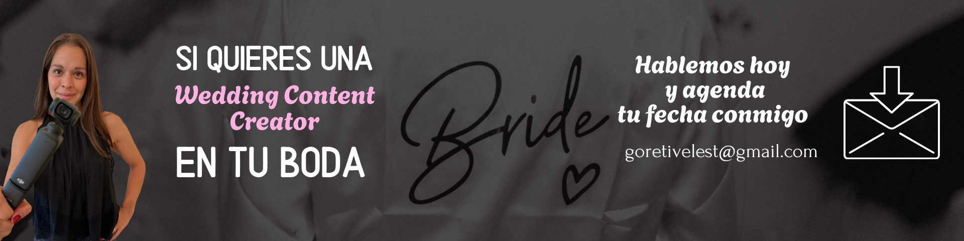 Mel Wedding Content Creator - Portada