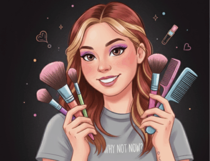 Angie Glowing studio