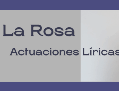 Laura La Rosa Soprano (cantante lirica)