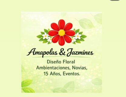 Amapolas & Jazmines 💐🌼
