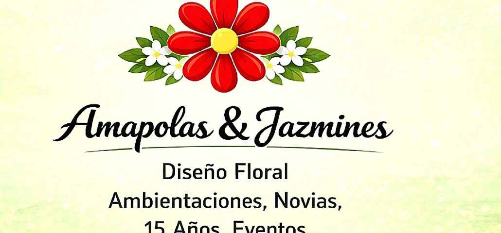 Amapolas & Jazmines 💐🌼 - Portada