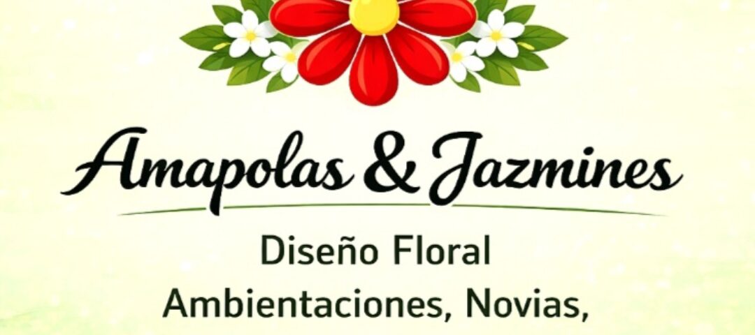 Amapolas & Jazmines 💐🌼 - Portada