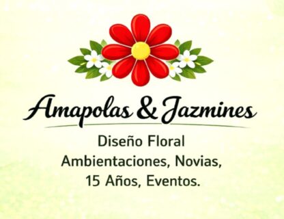 Amapolas & Jazmines 💐🌼