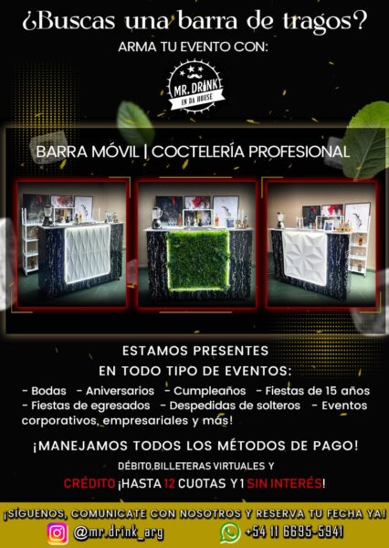 MISTER DRINK BARRAS MÓVILES - Imagen principal