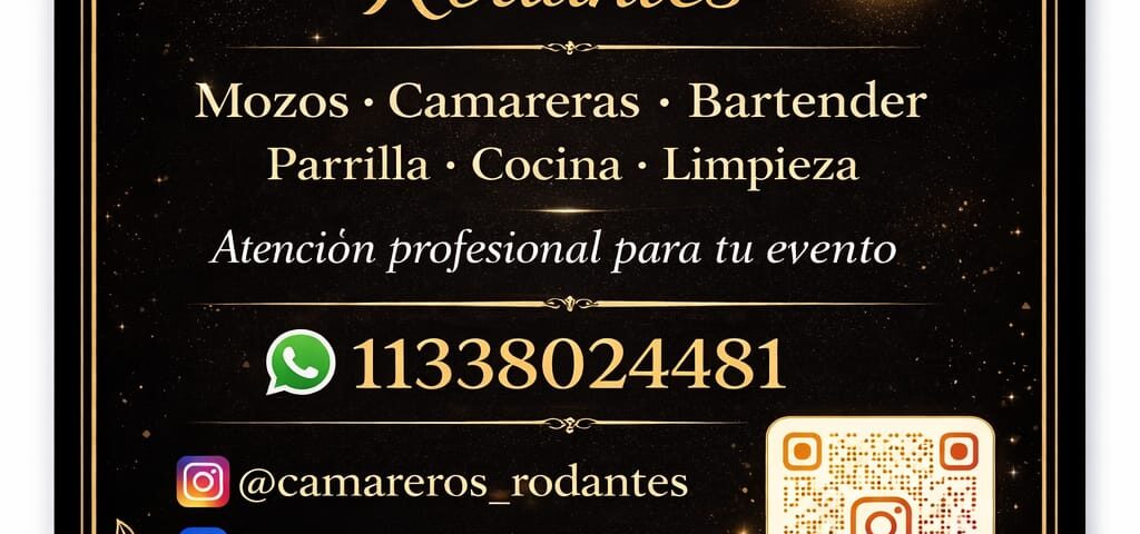 Camareros Rodantes - Portada