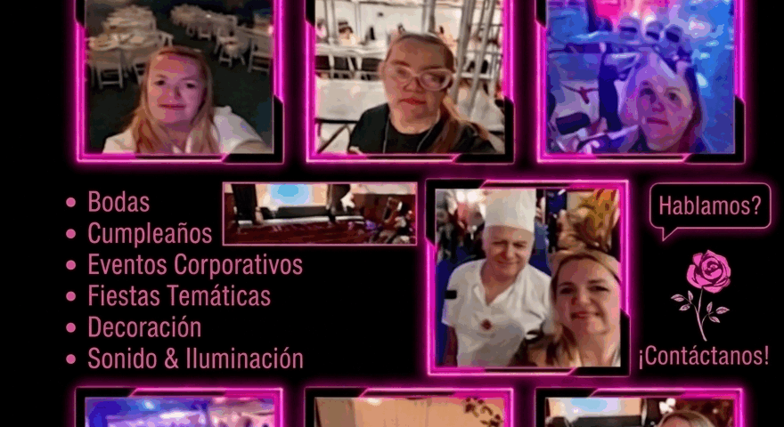 Rosalinda eventos - Portada