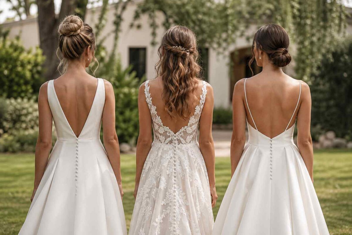 Peinados para vestidos con espalda descubierta: la guía completa para novias argentinas