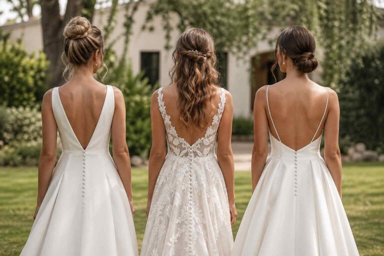 Peinados para vestidos con espalda descubierta: la guía completa para novias argentinas