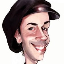 Caricaturas en vivo Juan Manuel Gordillo