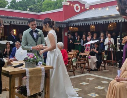 Foto de Romina y Mariano