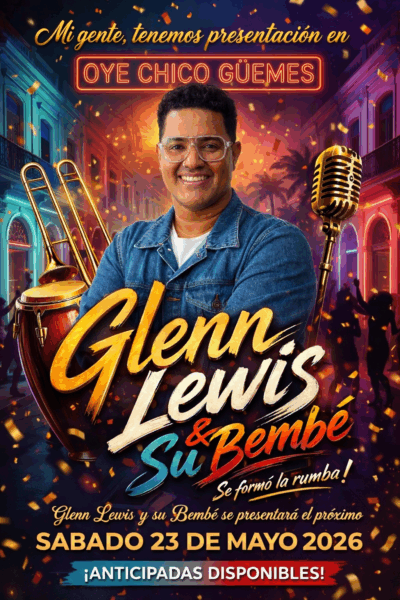 Glenn Lewis: Animación, show, banda, cantante, - Imagen principal