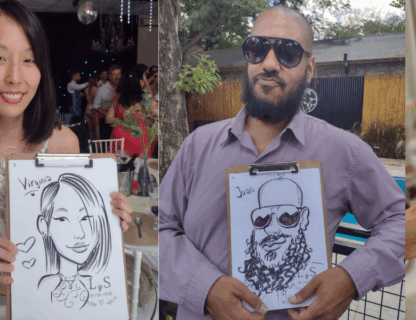 Caricaturas en Vivo para fiestas – Nadine Valerio Art