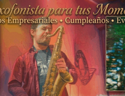 Pablo Ríos Saxo para eventos