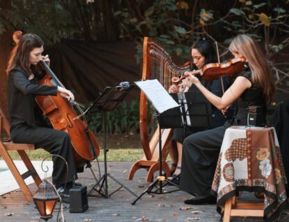 Trio de música