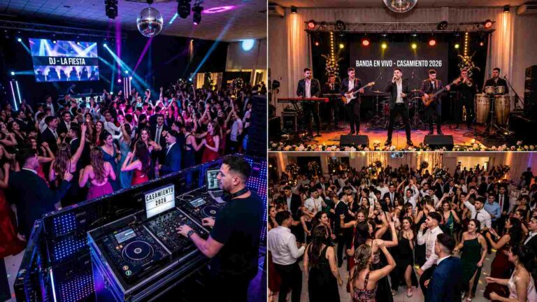 Banda en vivo vs. DJ para tu casamiento: pros, contras y presupuestos reales 2026