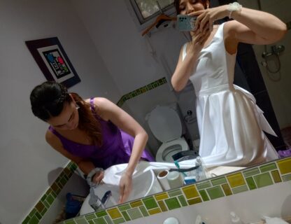 Foto de Romina y Mariano