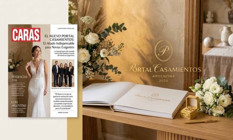 Portal Casamientos en Revista Caras: el portal líder de proveedores para eventos en Argentina