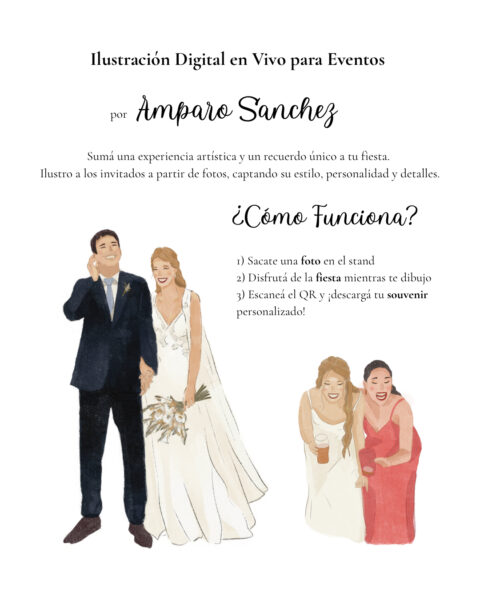 @by.ampi | Arte en Vivo para Eventos - Imagen principal
