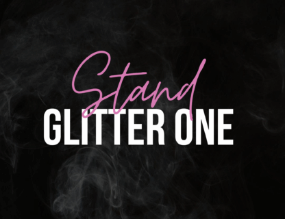 Stand de glitter one
